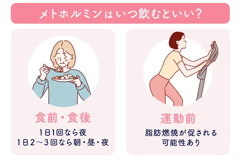 メトホルミンを服用するベストタイミング
