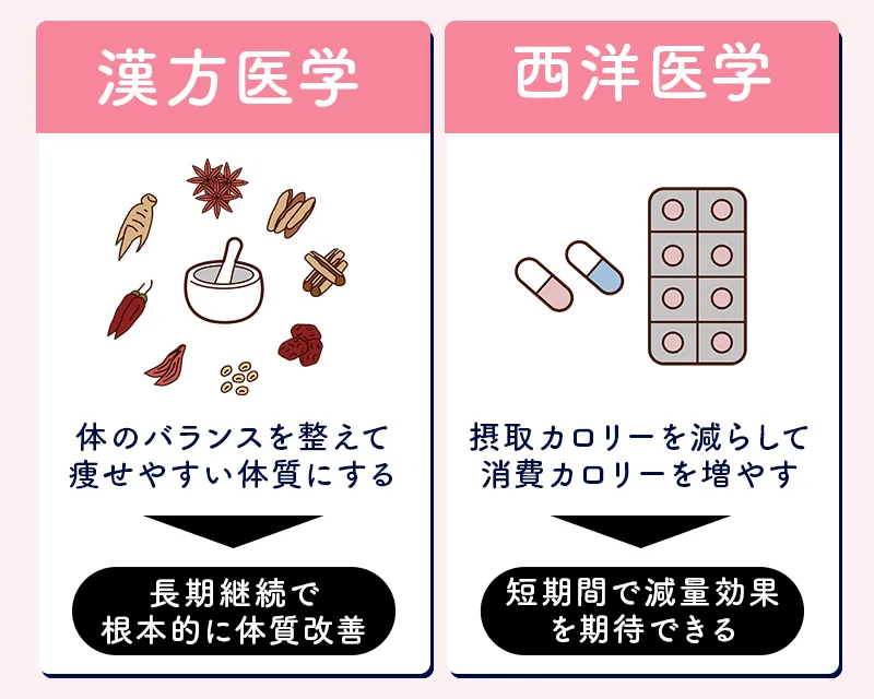 漢方薬に期待できるダイエット効果