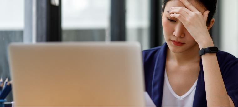 ストレス・睡眠不足